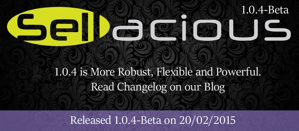 Sellacious Beta 1.0.4 Released