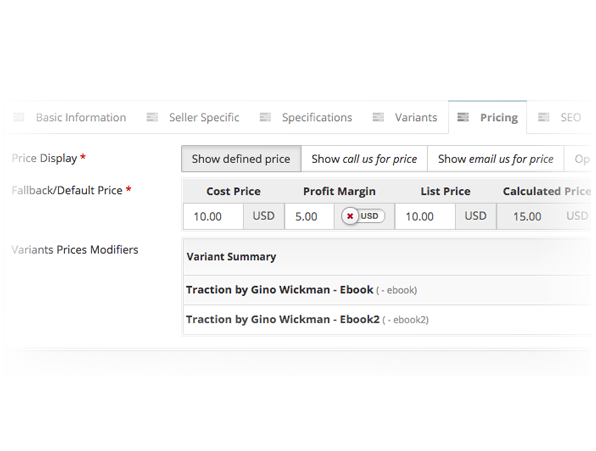 Config Pricing Config Pricing
