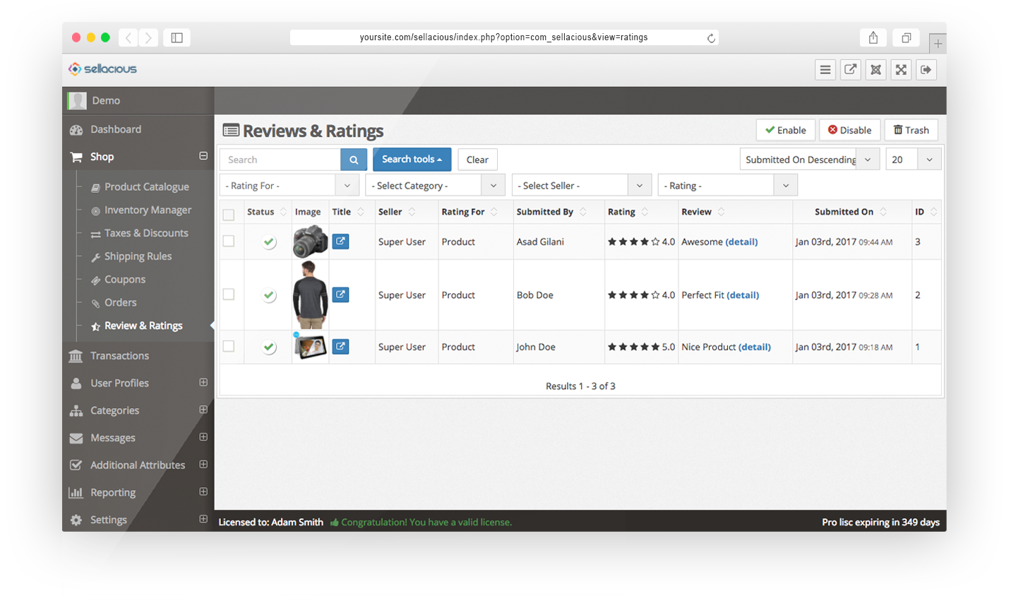 Rating Review Rating Review