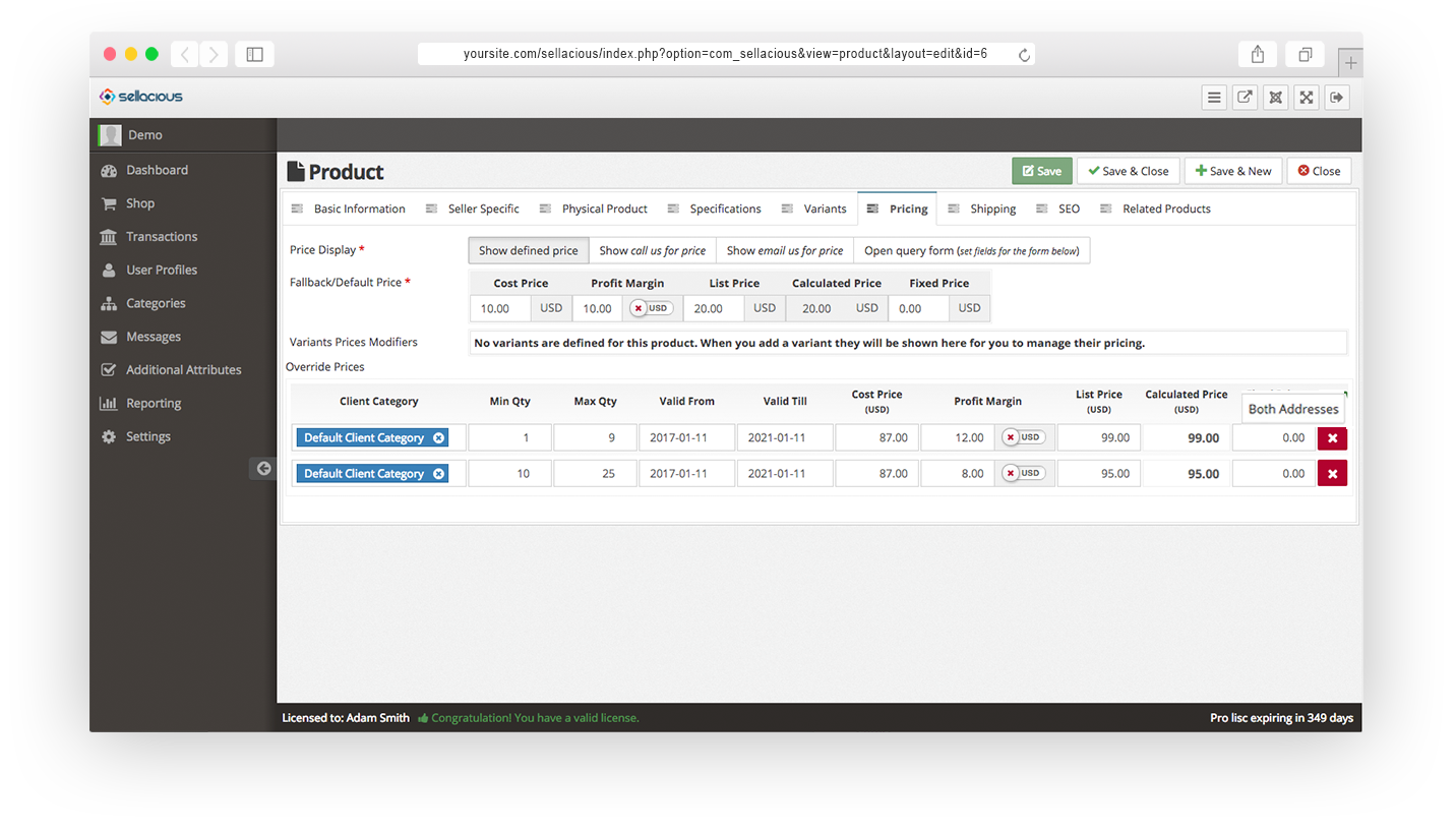 Advance Pricing Advance Pricing