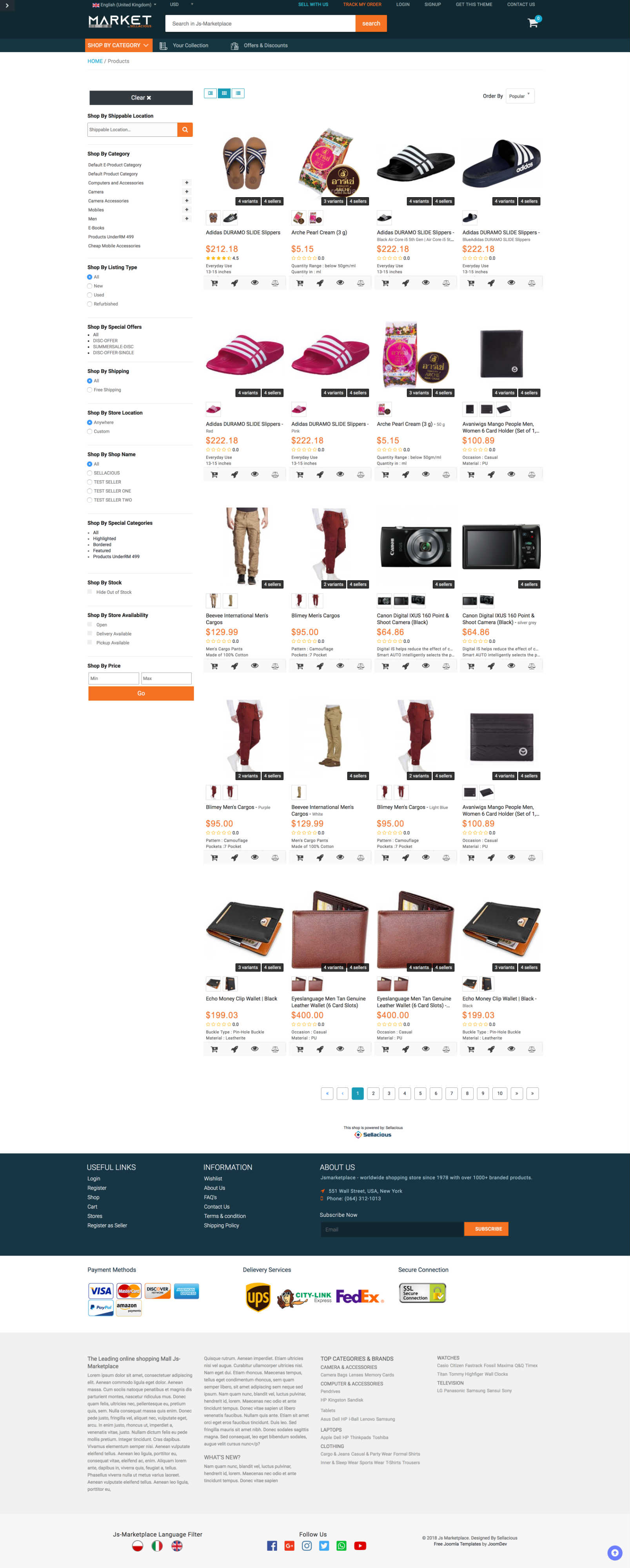 Product List View