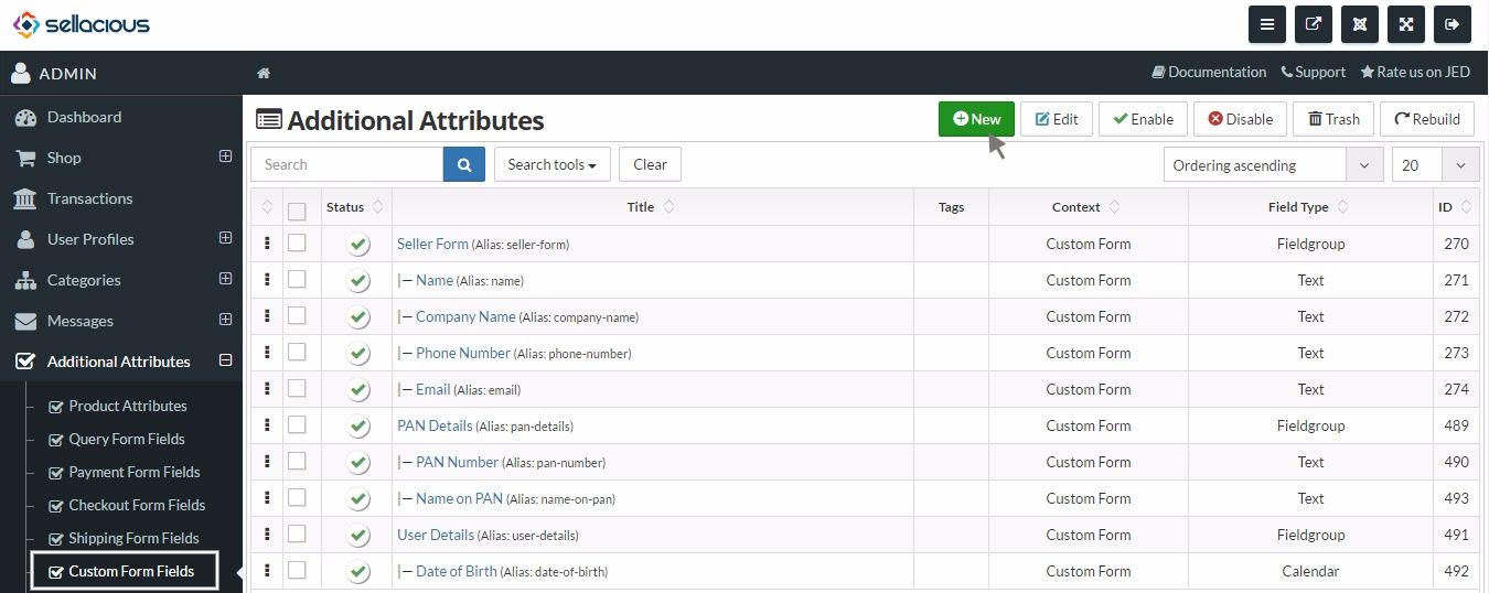 Addtional Form Fields4