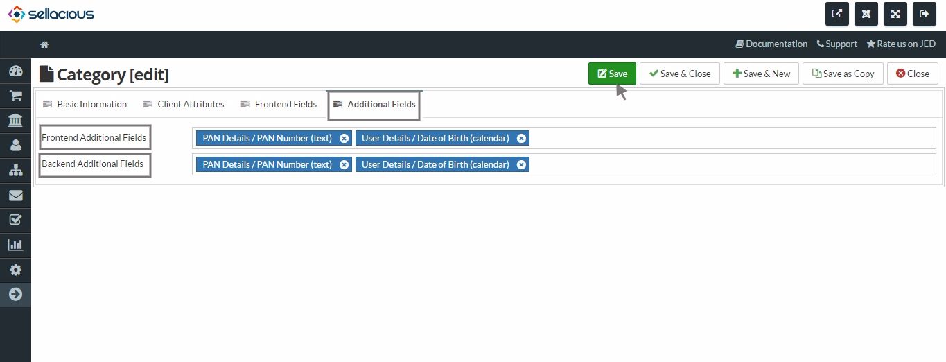 Addtional Form Fields8