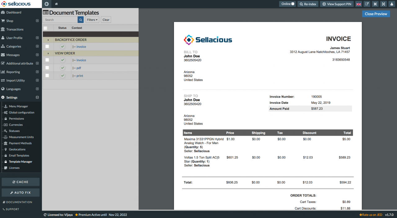 B2ap3 Large Document Template Manager