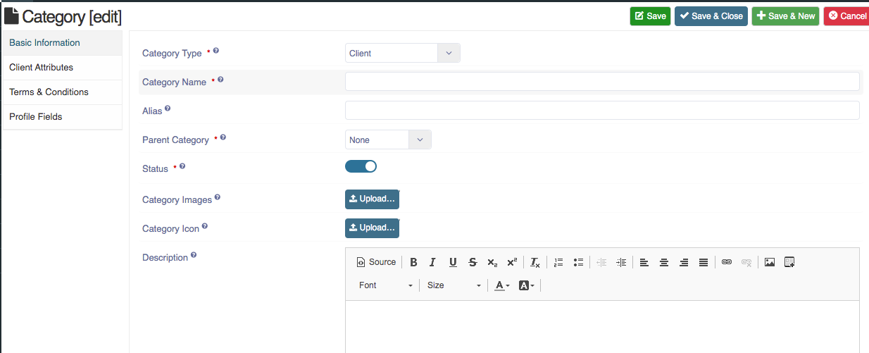 Profile Fields